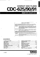 Yamaha CDC-90 - Service Manual 
